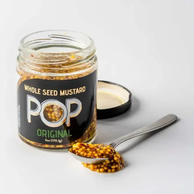 Pop Mustards Original Whole Seed Mustard 1
