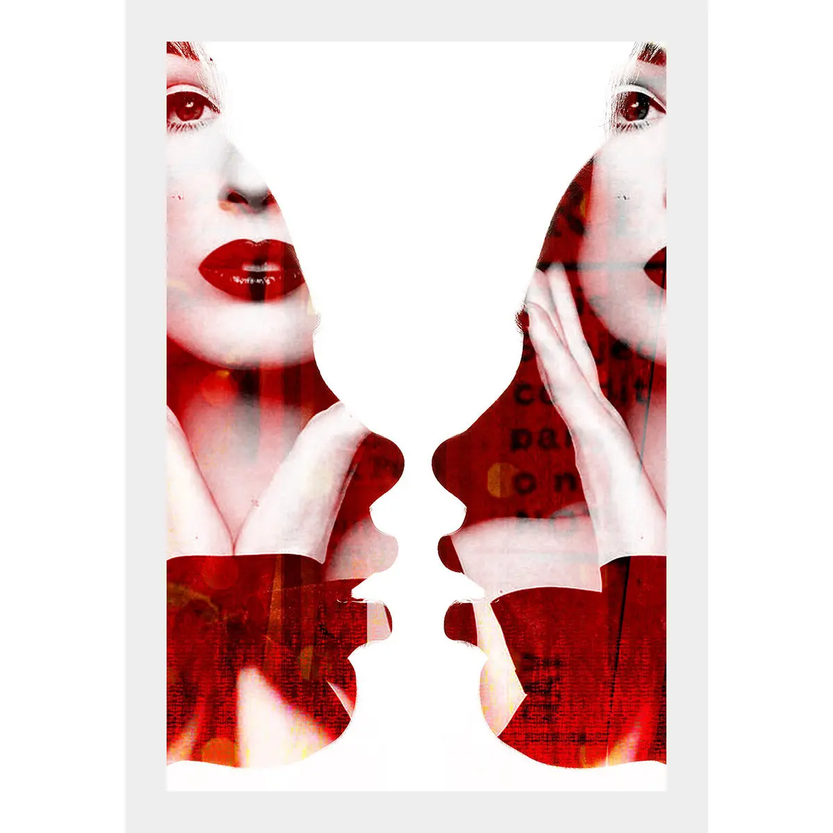 Face To Face - Fine Art Digital Print 1