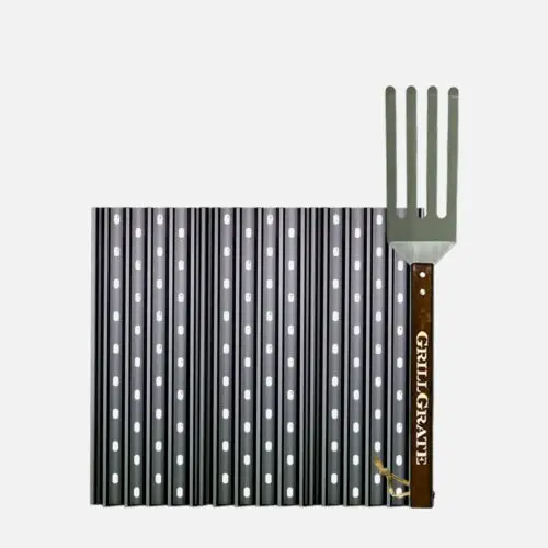 Grill Grate 13.75" Three Panel W/ Tool 1