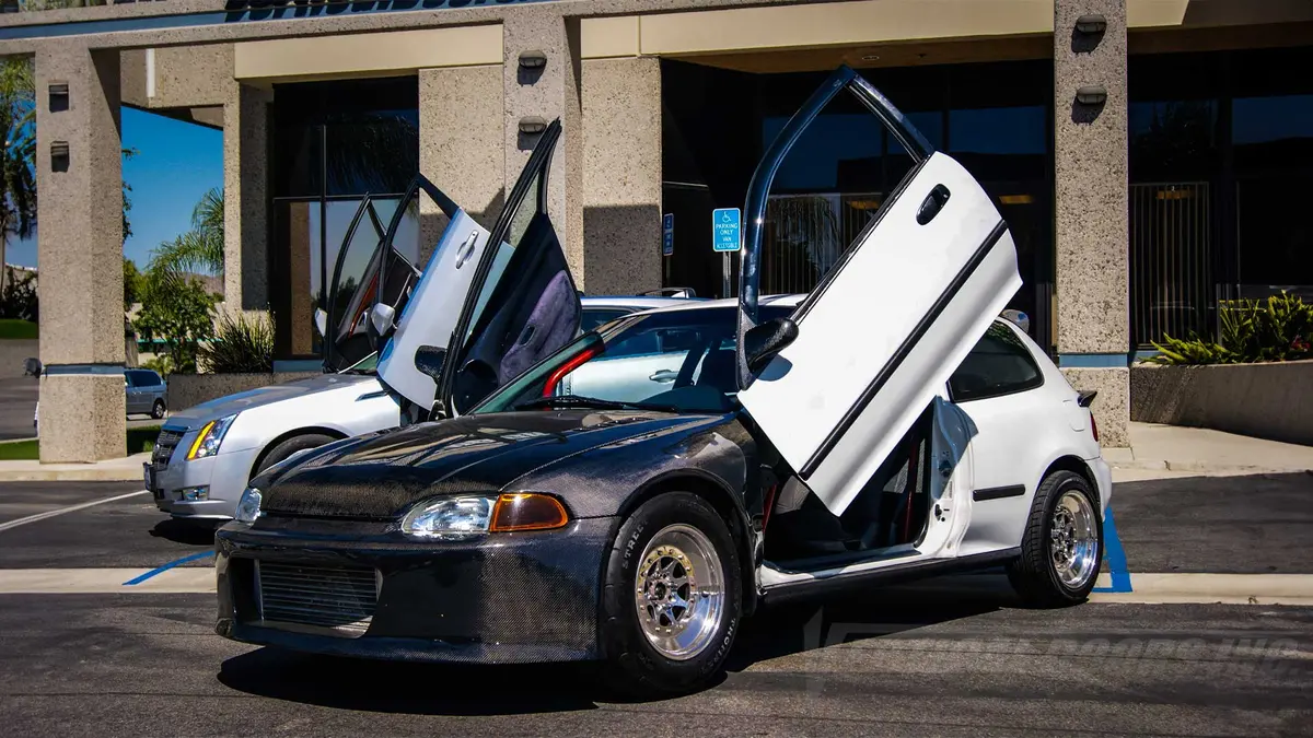 Vertical Doors Kit Compatible Honda Civic 1992-1995 1