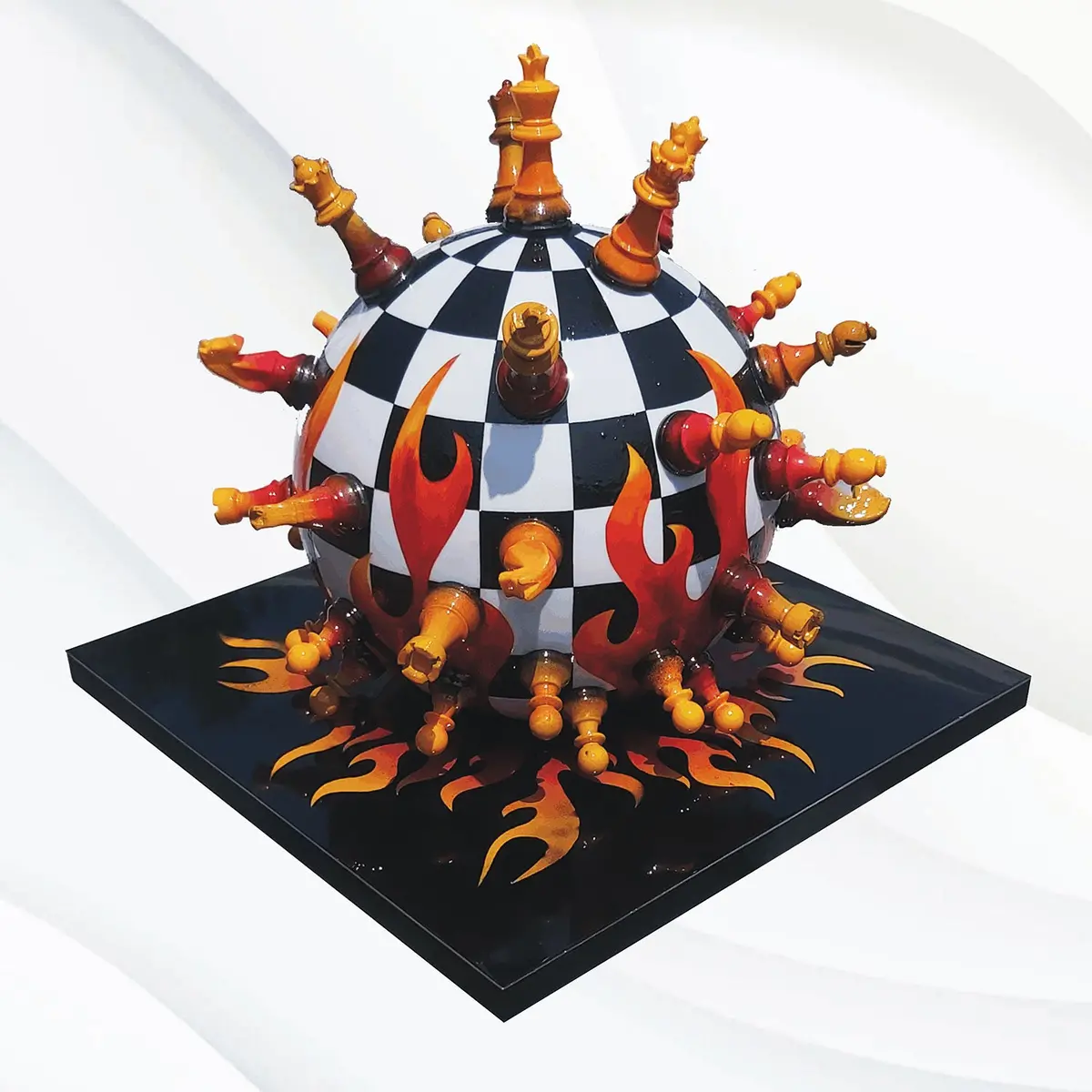 Chess Inferno Lamp 1