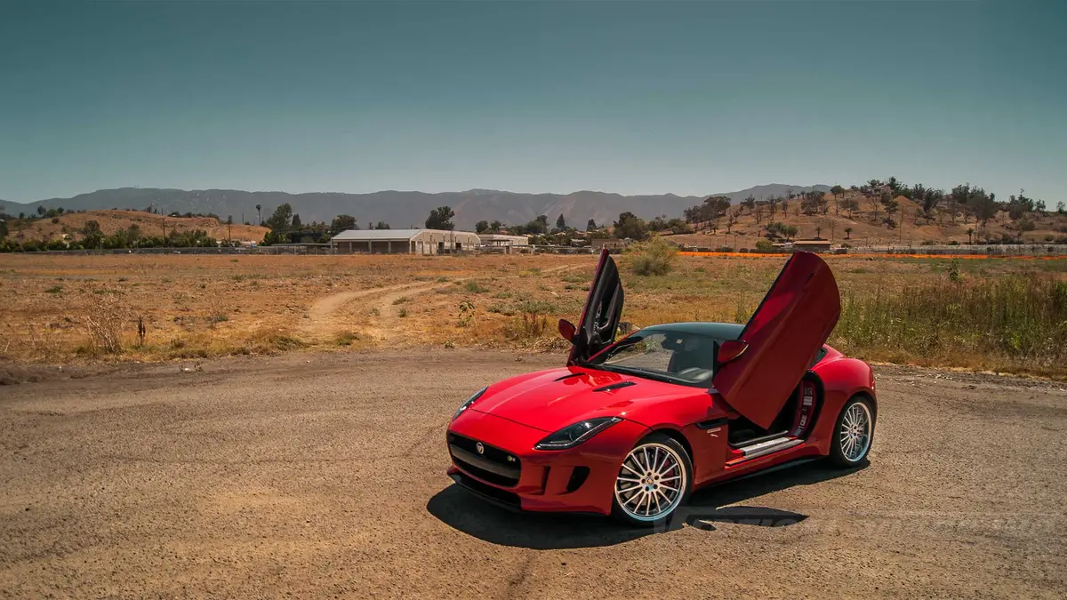 Vertical Doors Kit Compatible Jaguar F-Type 2014-2024 1