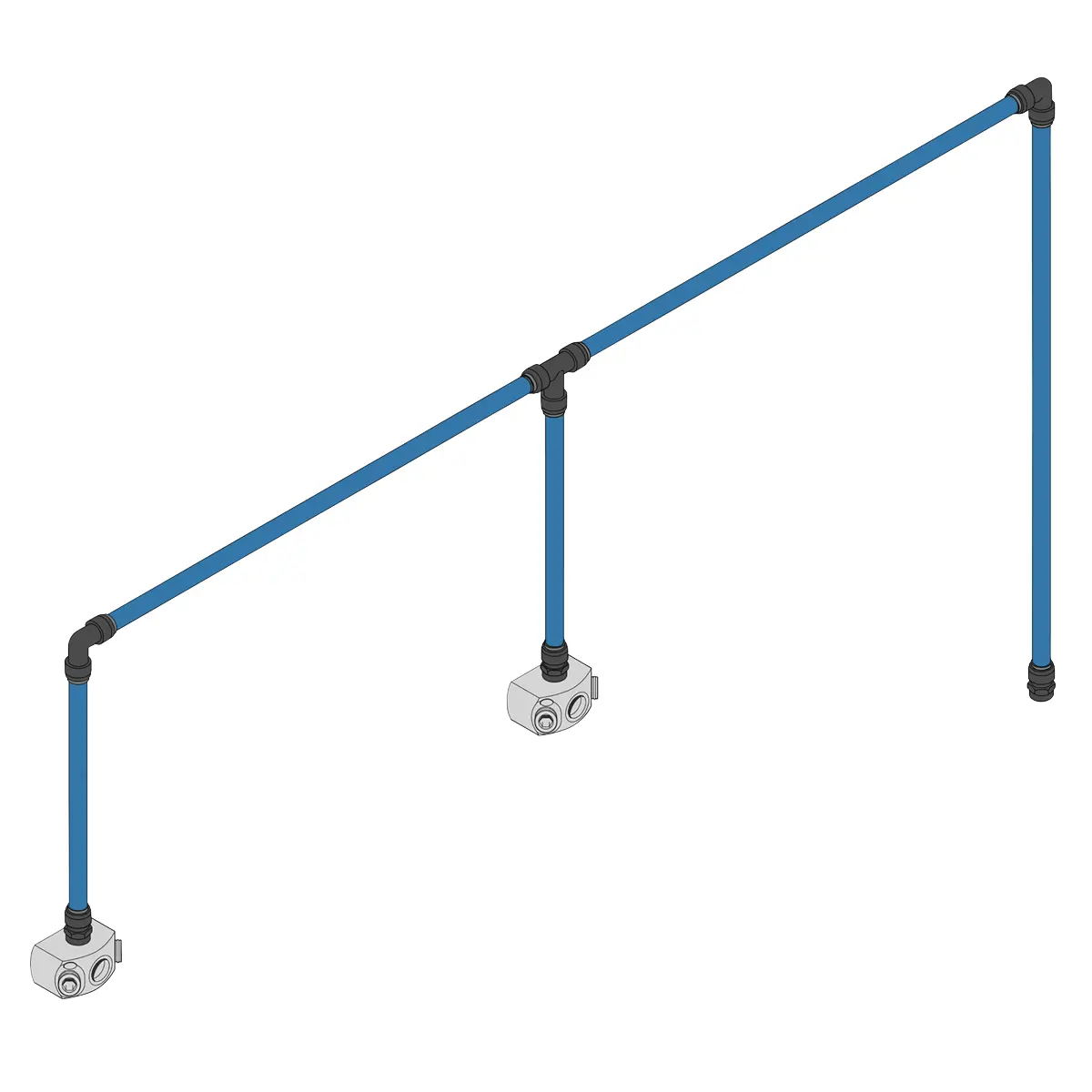 John Guest® 12M 2-Drop Air Supply System Kit 28Mm Caskit228 1