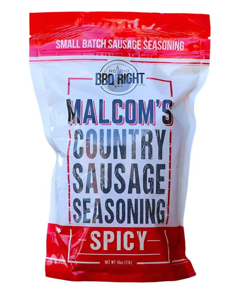How To Bbq Right Malcom's Spicy Sausage Seasoning 1