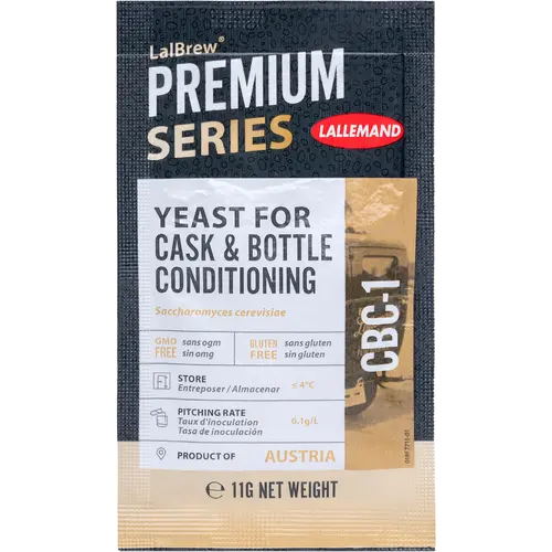 Lallemand Lalbrew Cbc-1 Cask And Bottle Conditioning Dry Ale Yeast 11G 1