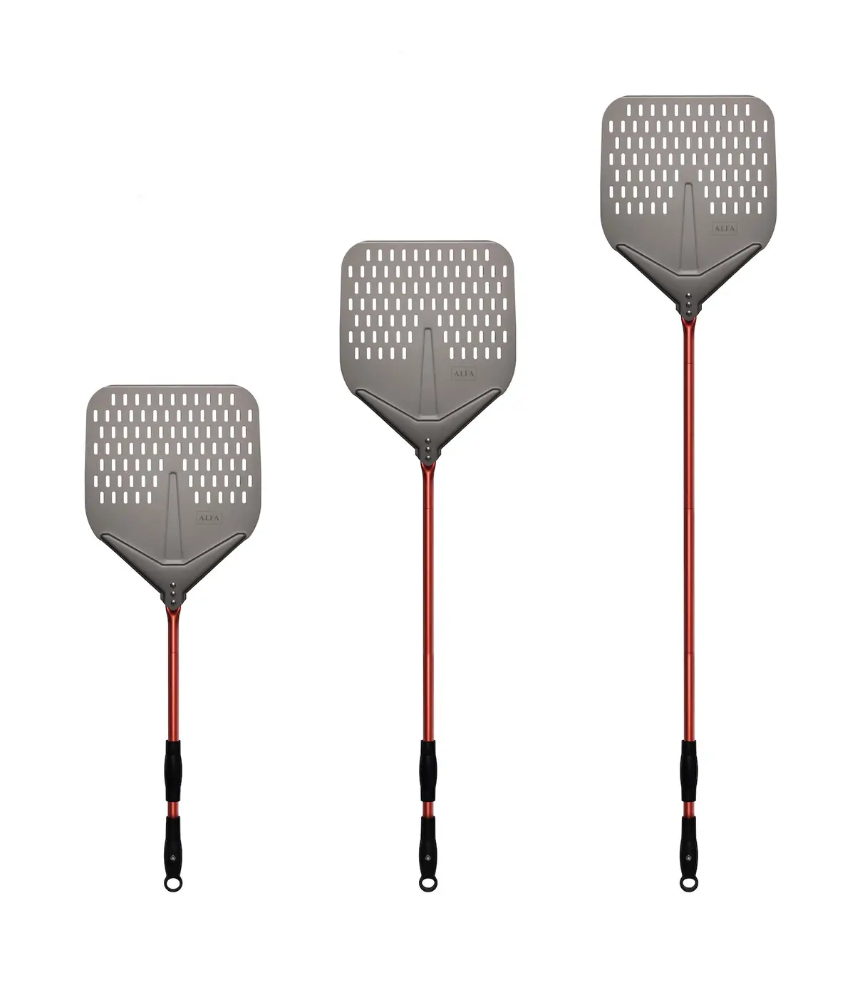 Alfa 36" 3 Piece Peel Set, Red 1