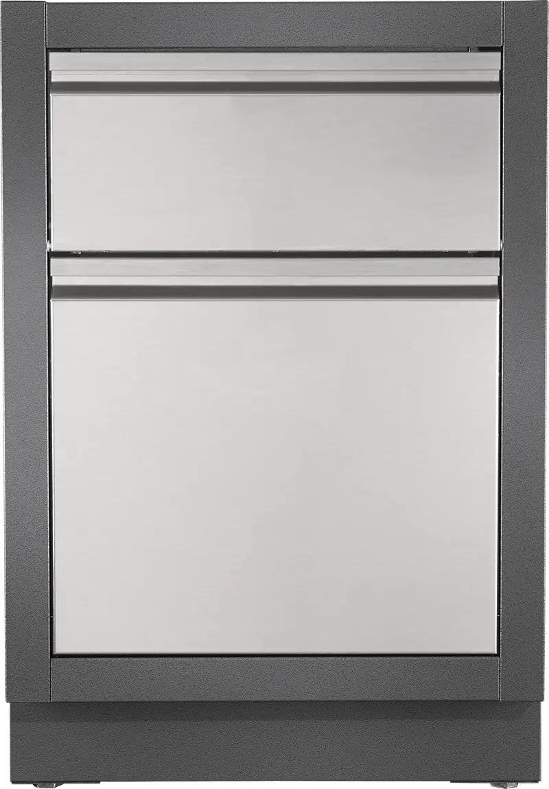 Napoleon Grills Oasis™   Waste Drawer Cabinet, Gray 1