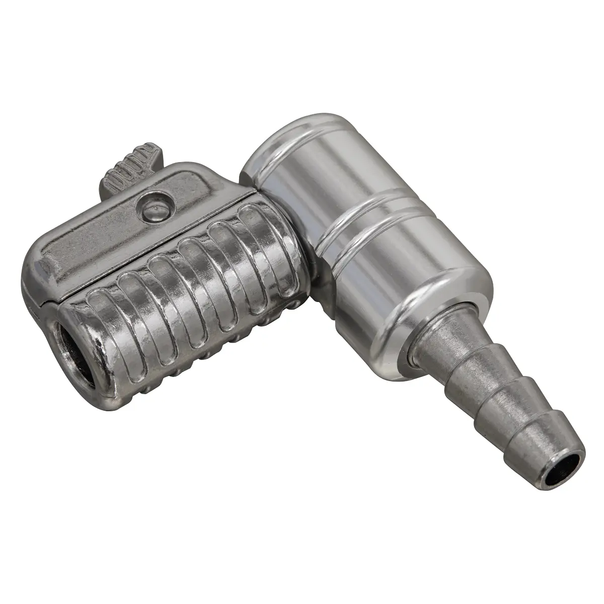 Pcl 90° Angled Swivel Tyre Inflator Clip-On Connector 8Mm Bore Pcl8a 1