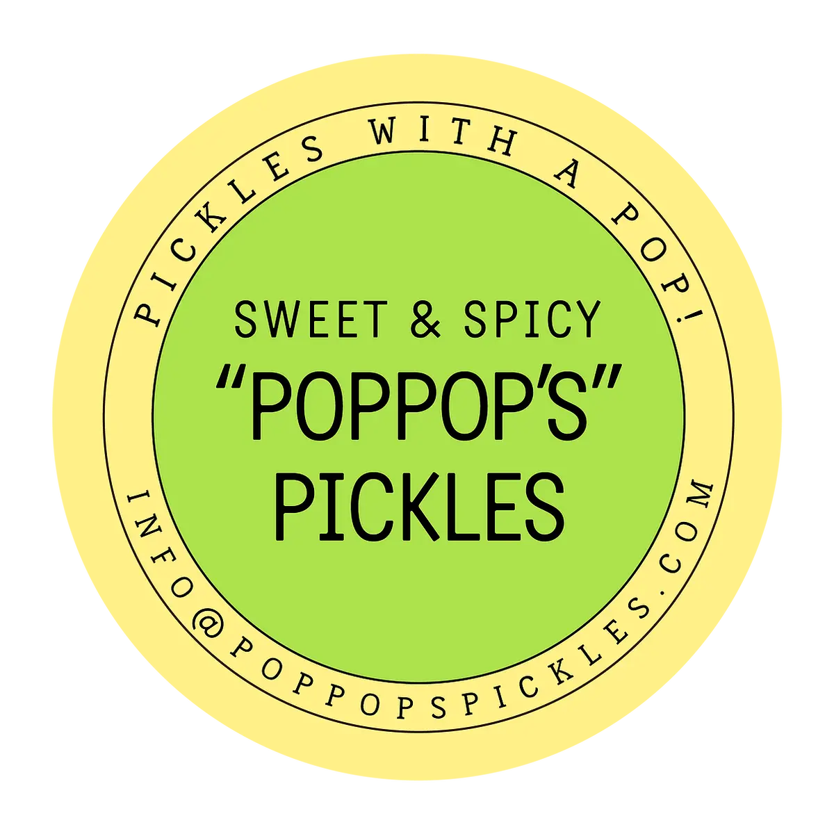 Poppop's Pickles Sweet & Spicy 1