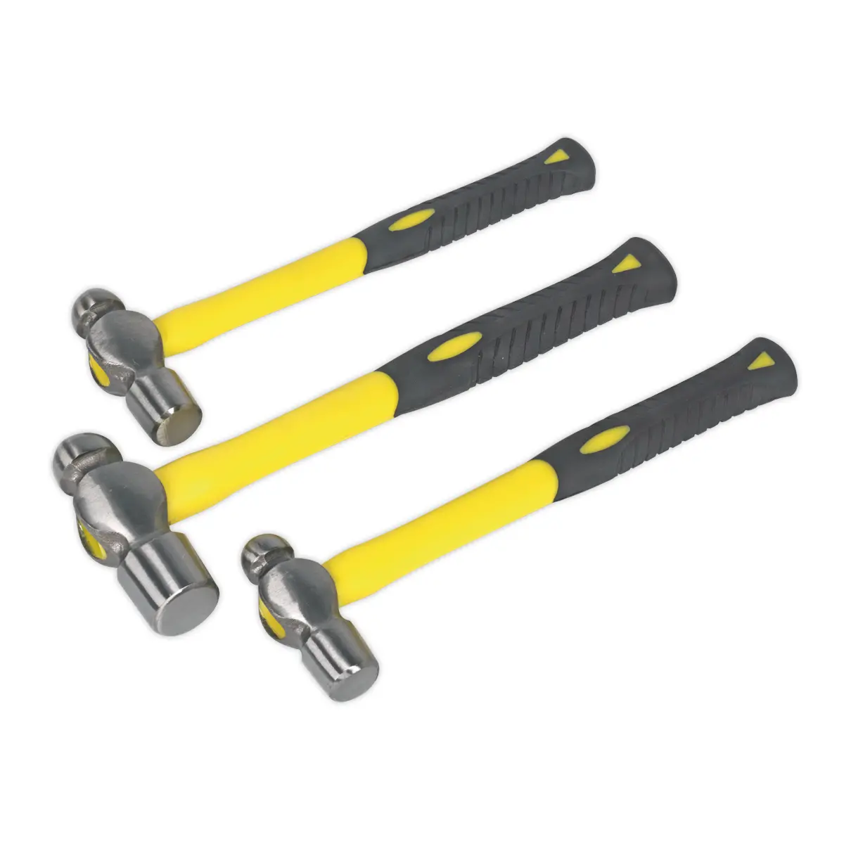 Premier Ball Pein Hammer Set With Fibreglass Shafts 3Pc Ak2031 1