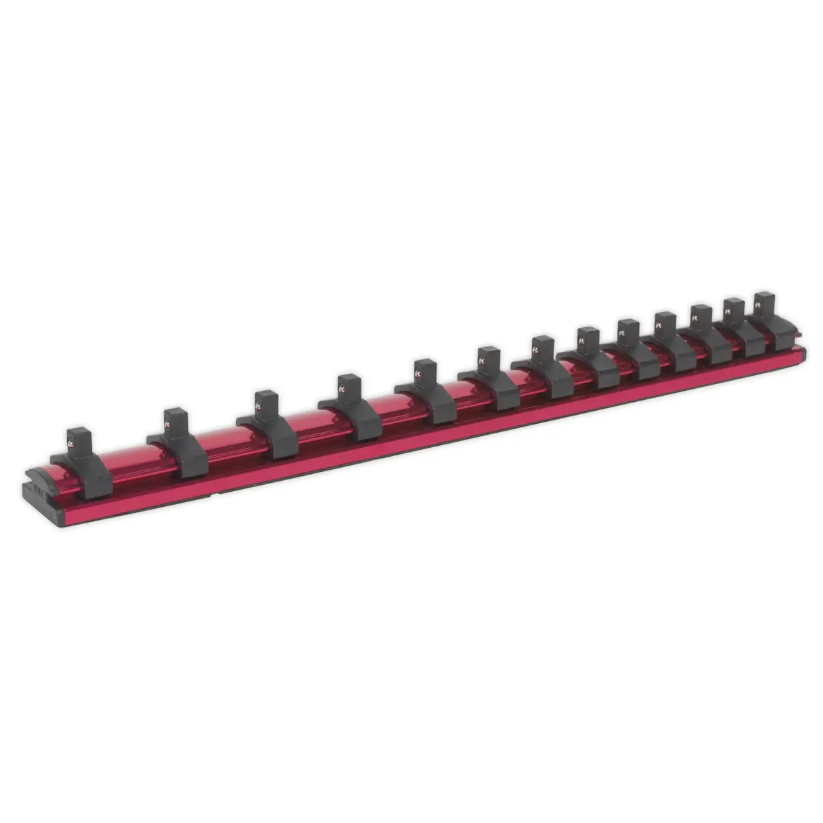 Premier Magnetic Socket Retaining Rail With 13 Clips 1/4"Sq Drive Ak27082 1