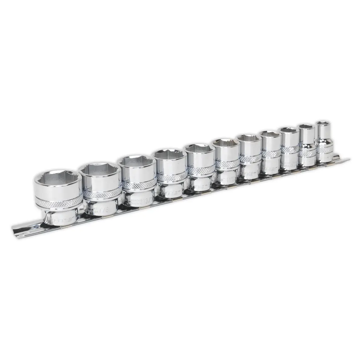 Premier Imperial Lock-On™ Socket Set 3/8"Sq Drive 11Pc Ak2740 1