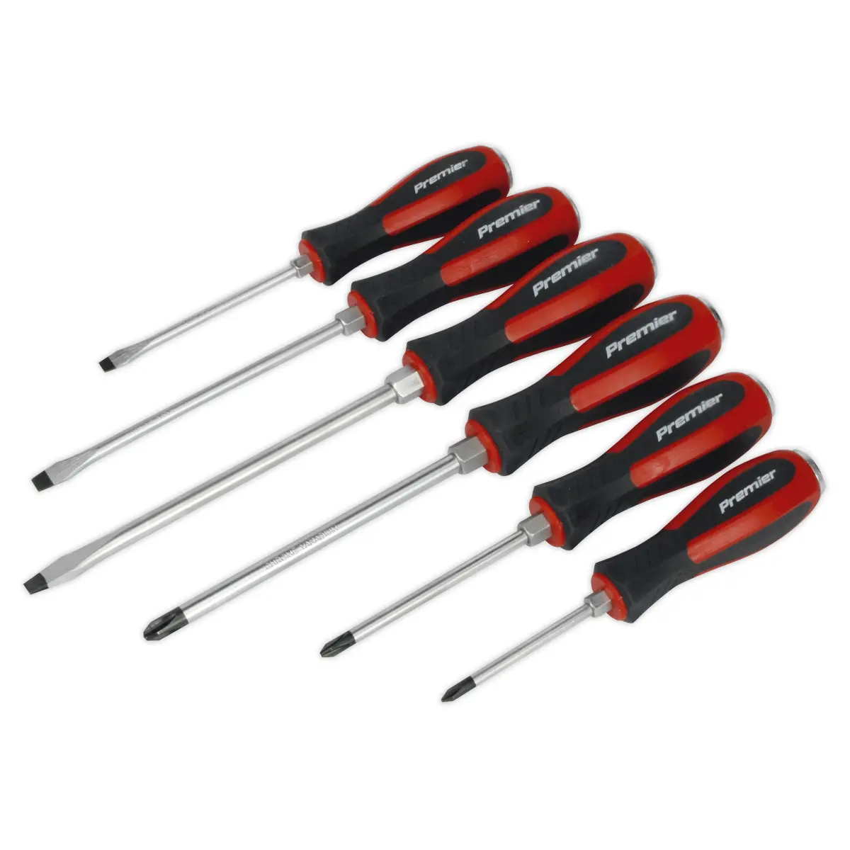 Premier Hammer-Thru Screwdriver Set 6Pc Ak4932 1