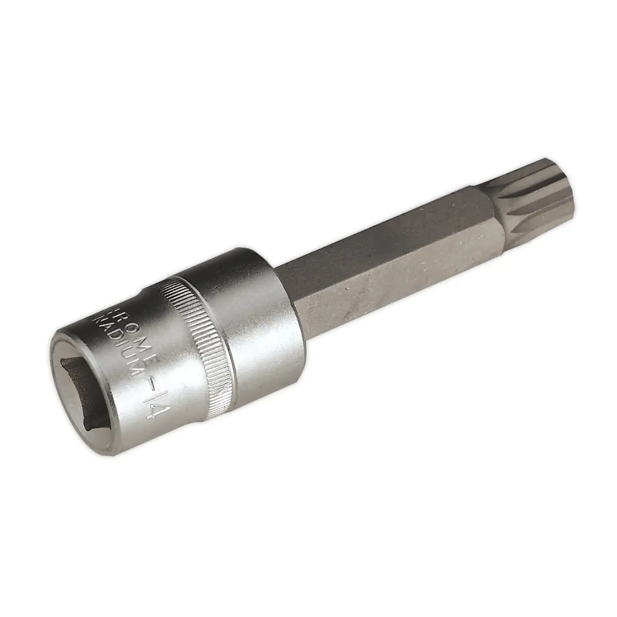 Premier Spline Socket Bit 1/2"Sq Drive M14 X 100Mm Ak5531 1