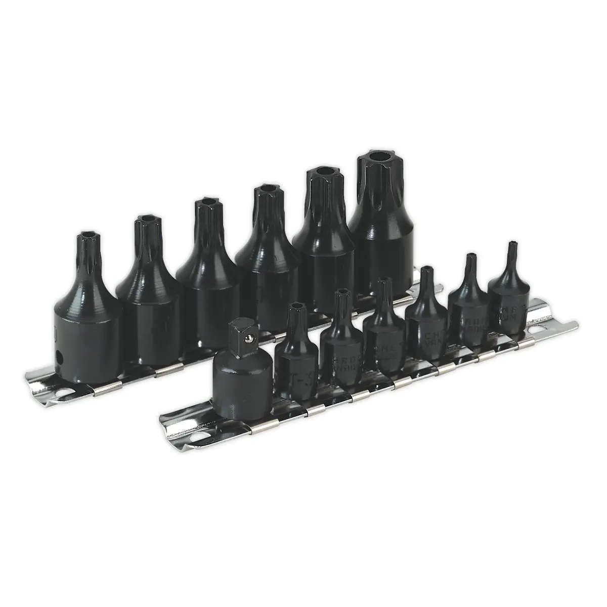 Premier Trx-Star* Security Socket Bit Set 1/4" & 3/8"Sq Drive 13Pc Ak5585 1
