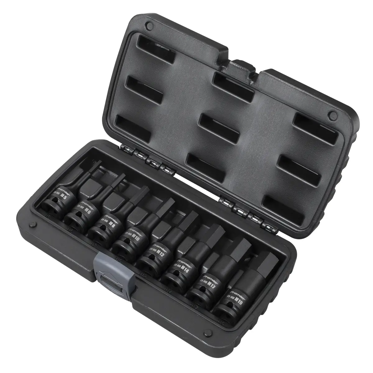 Premier Hex Impact Socket Bit Set 1/2"Sq Drive 8Pc Ak5601 2