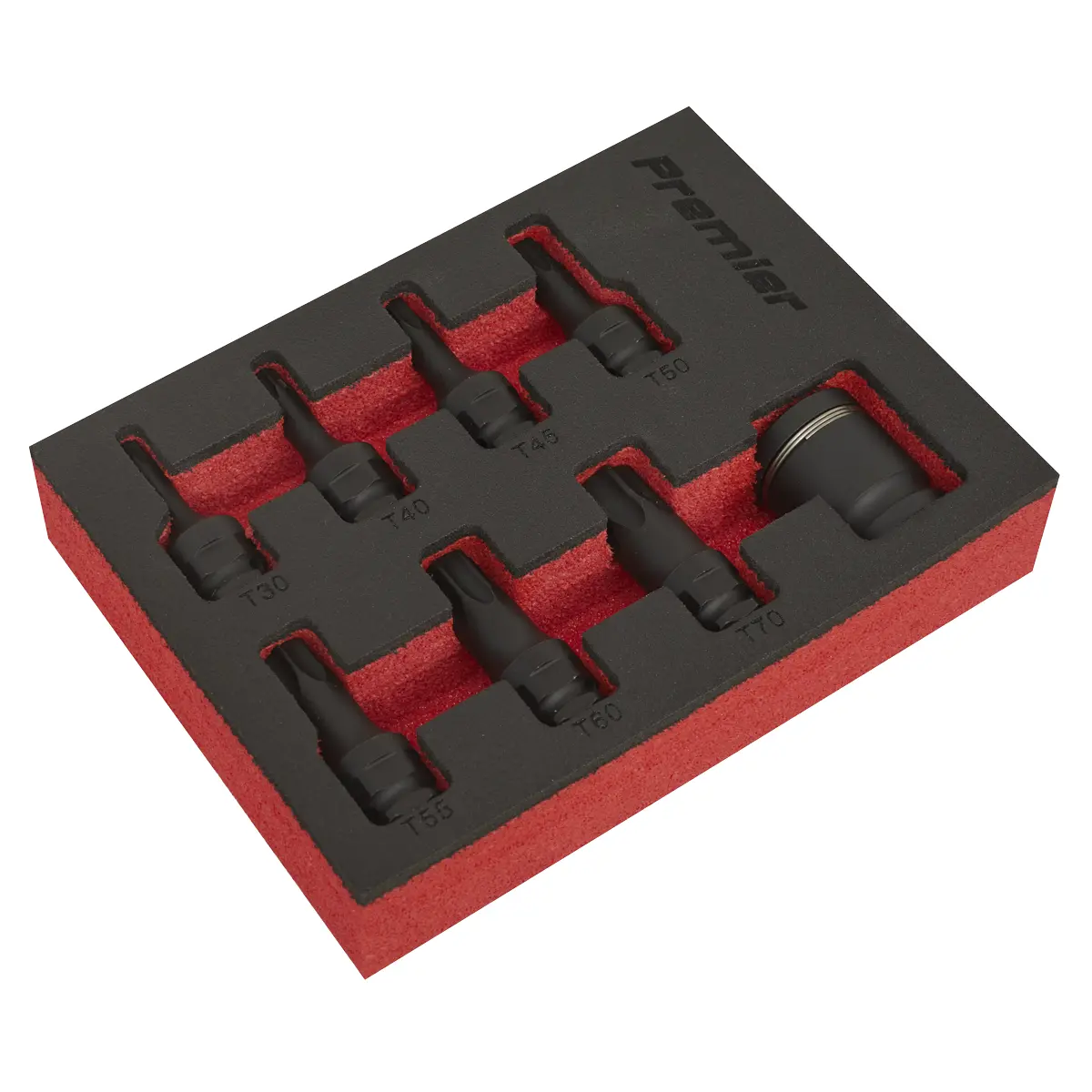 Premier Trx-Star* Impact Socket Bit Set 3/8"Sq Drive 8Pc Ak5621 1