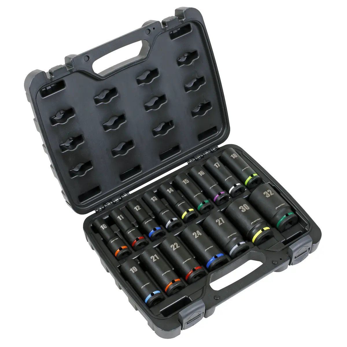 Premier Deep Impact Socket Set 1/2"Sq Drive 16Pc Ak5818m 1