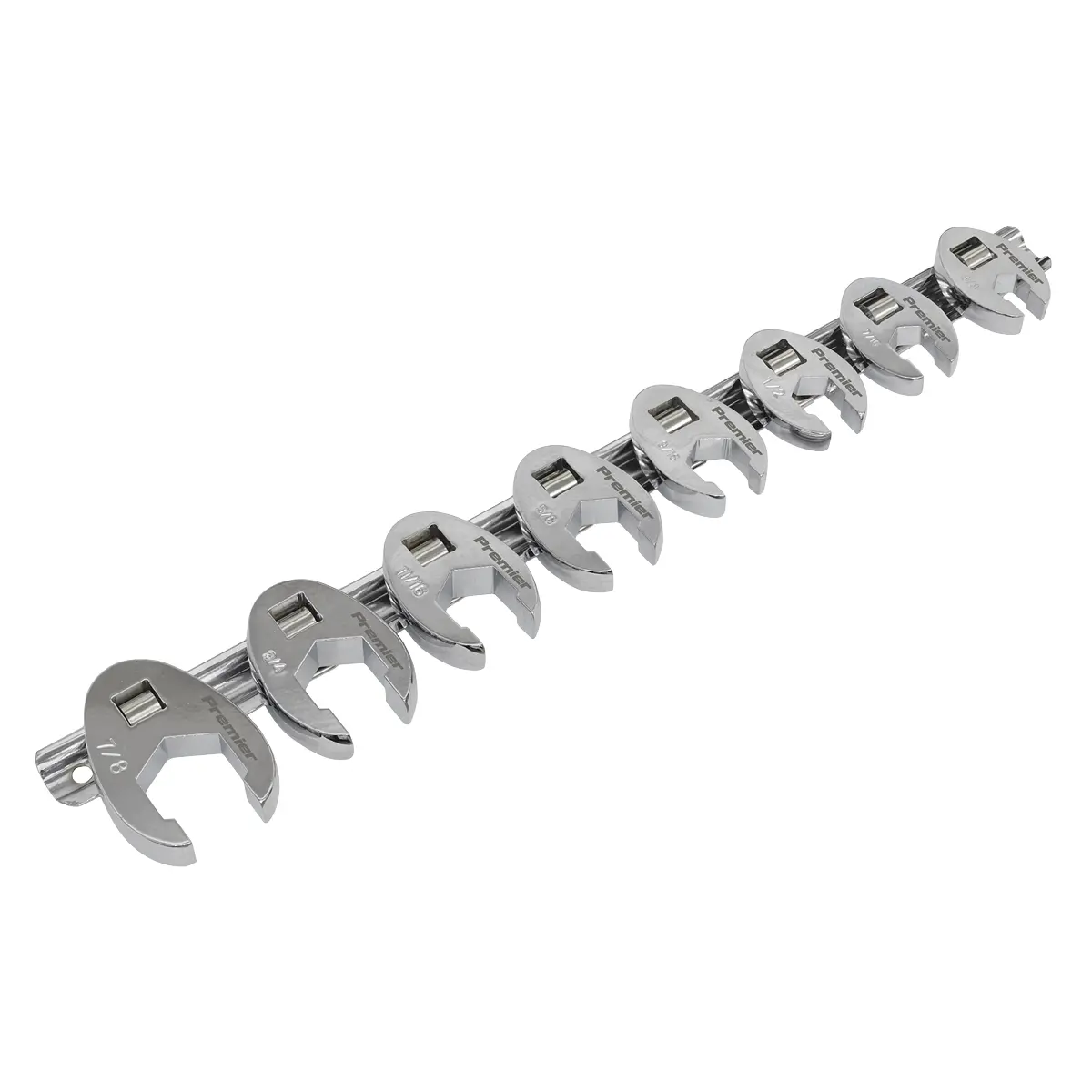 Premier Imperial Crow's Foot Spanner Set 3/8"Sq Drive 8Pc Ak599 1