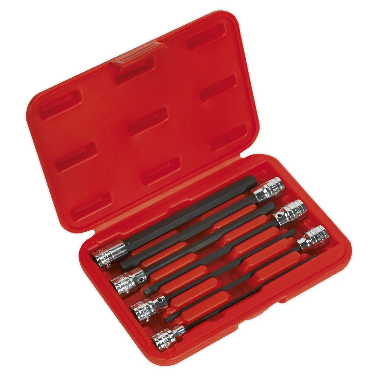 Premier Hex Socket Bit Set 3/8"Sq Drive 7Pc Ak62255 1