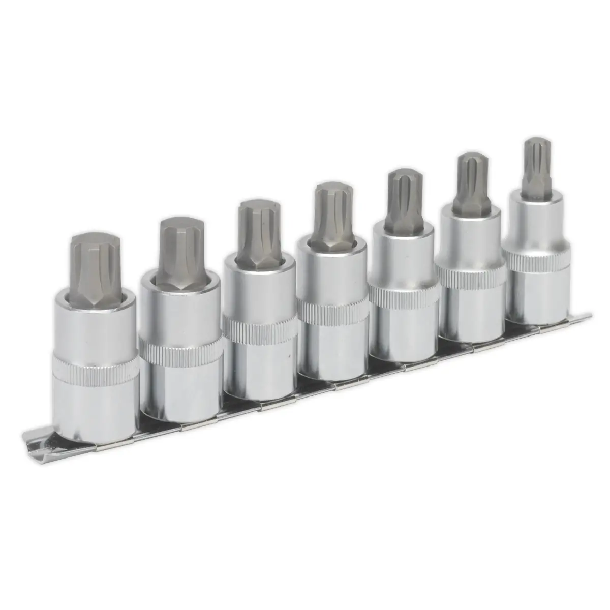 Premier Ribe Socket Bit Set 1/2"Sq Drive 55Mm 7Pc Ak6234 1