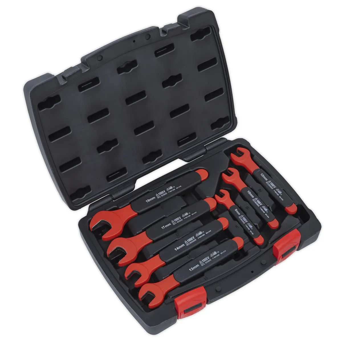 Premier Insulated Open-End Spanner Set 7Pc - Vde Approved Ak63171 1