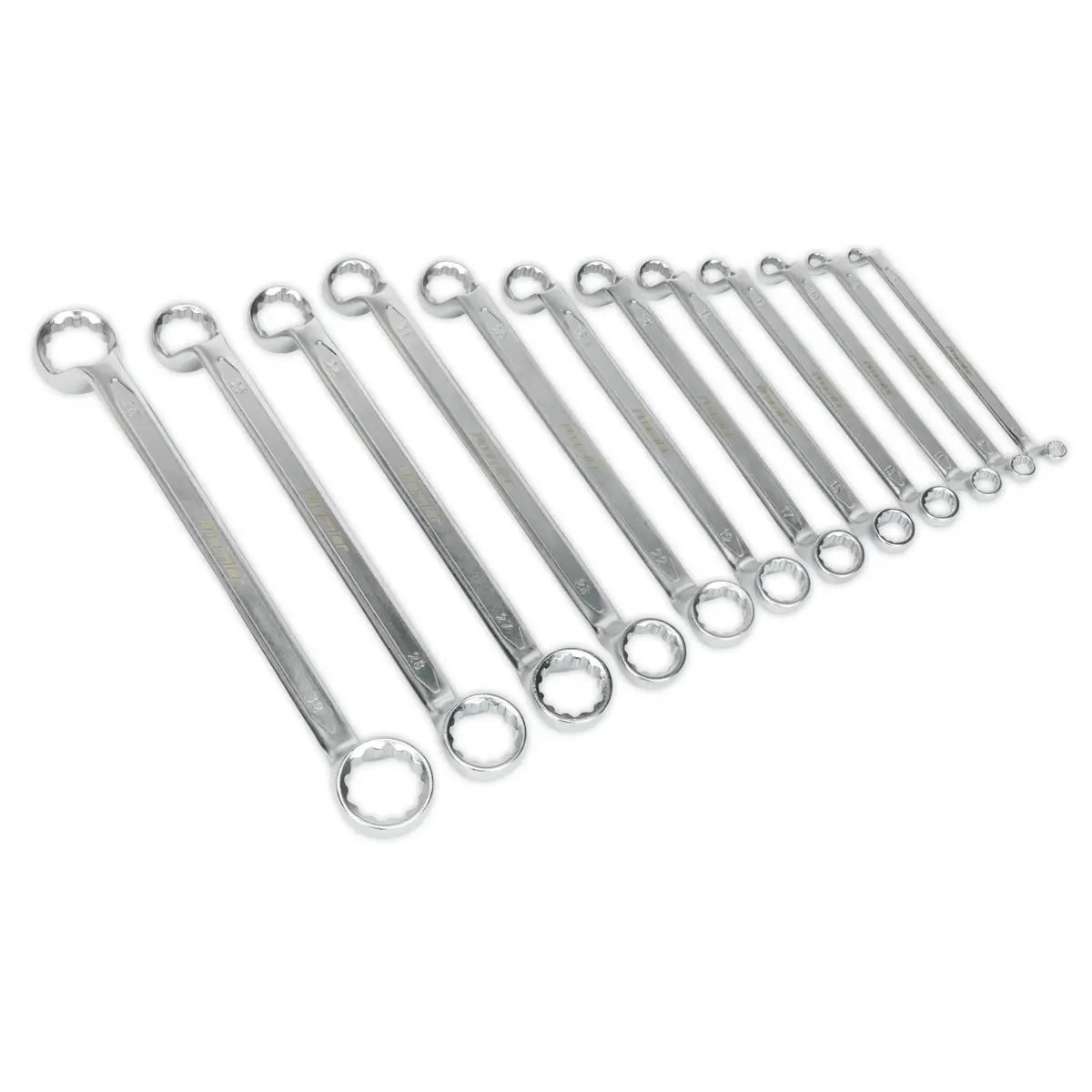 Premier Offset Double End Ring Spanner Set 12Pc Ak6328 1