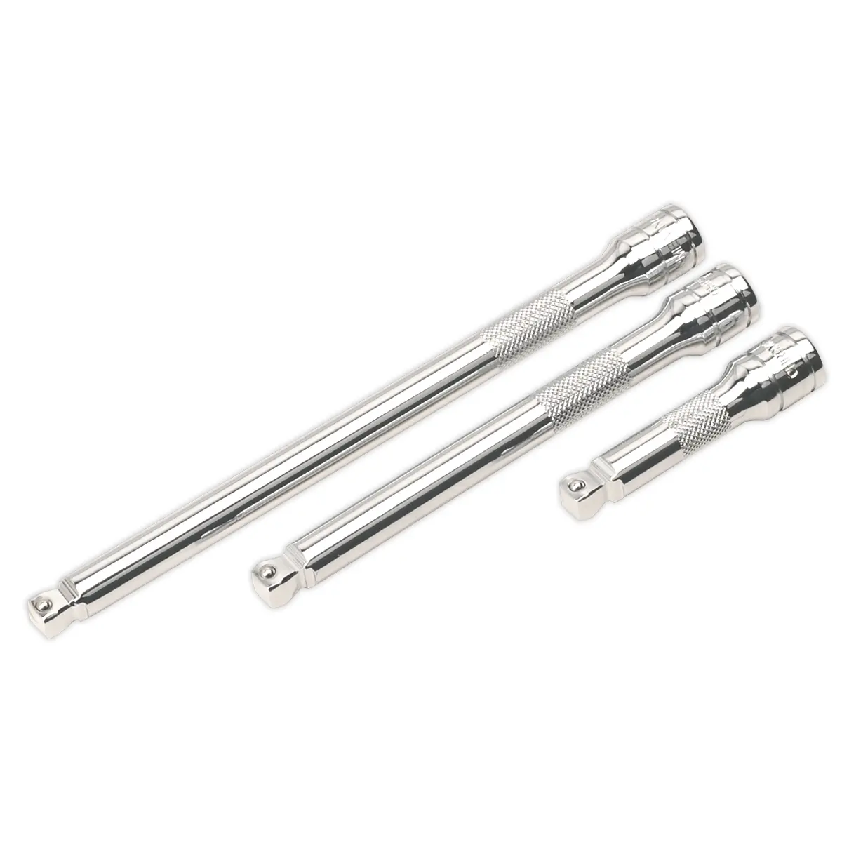 Premier Wobble/Rigid Extension Bar Set 3/8"Sq Drive 3Pc Ak763 1