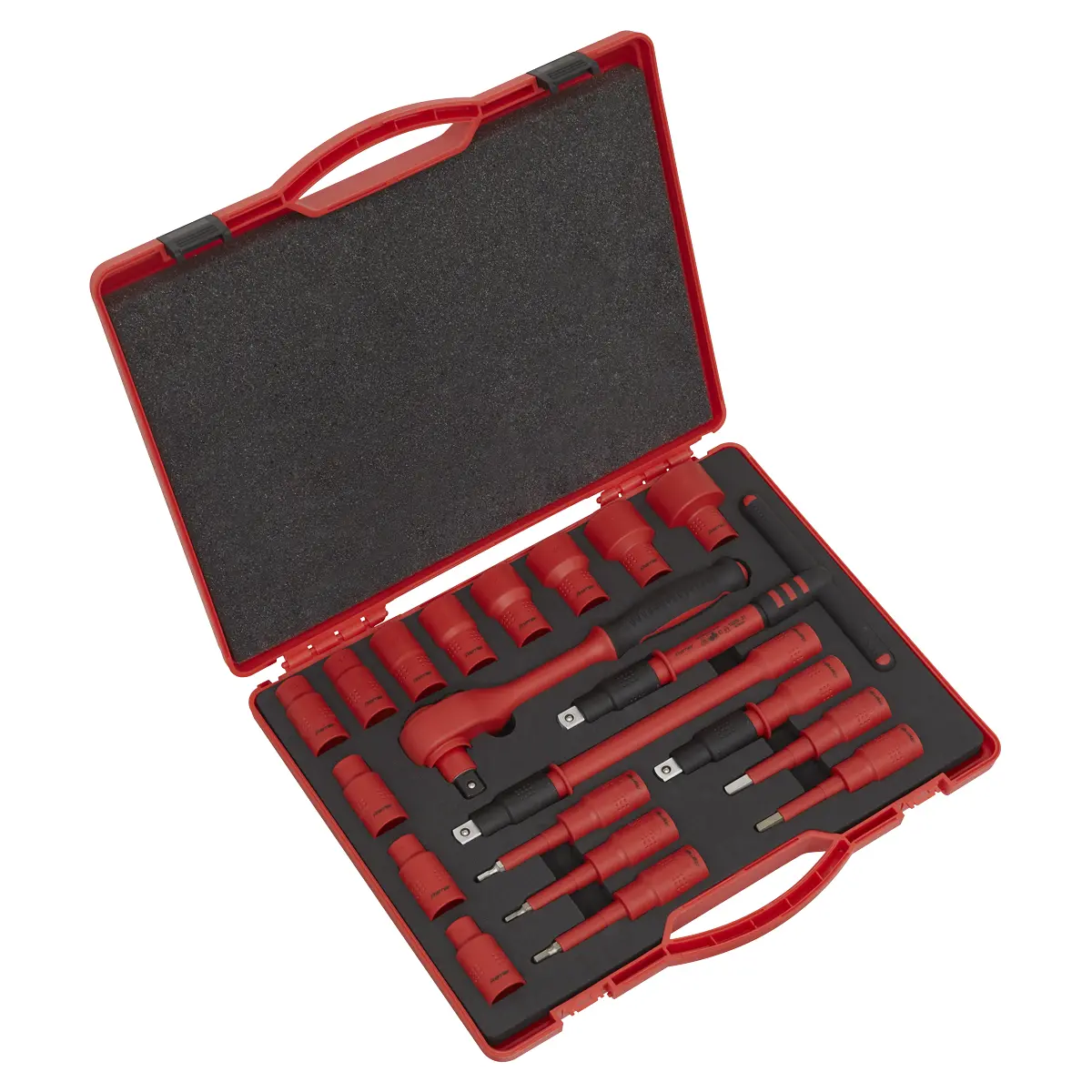 Premier Insulated Socket Set 1/2"Sq Drive 20Pc - Vde Approved Ak7941 1