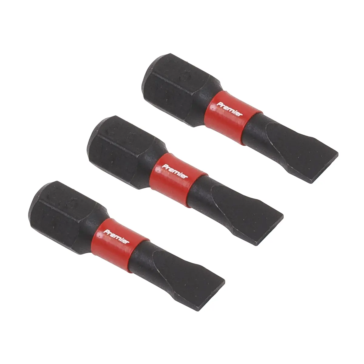 Premier Slotted Impact Power Tool Bits 5.5 X 25Mm 3Pc Ak8202 1