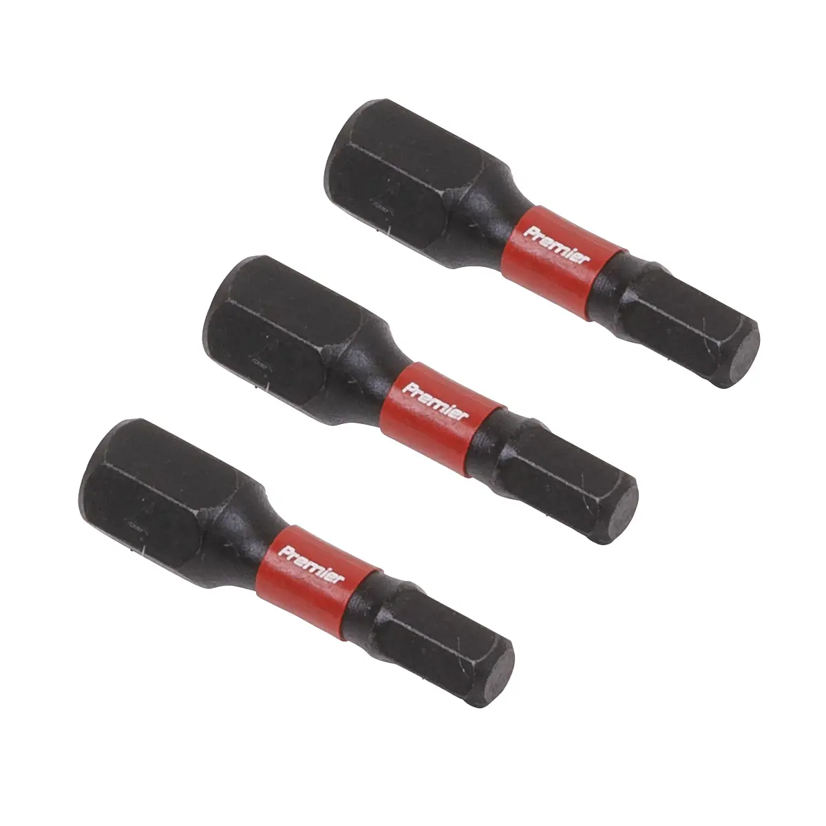 Premier Hex Impact Power Tool Bits 4 X 25Mm 3Pc Ak8212 1
