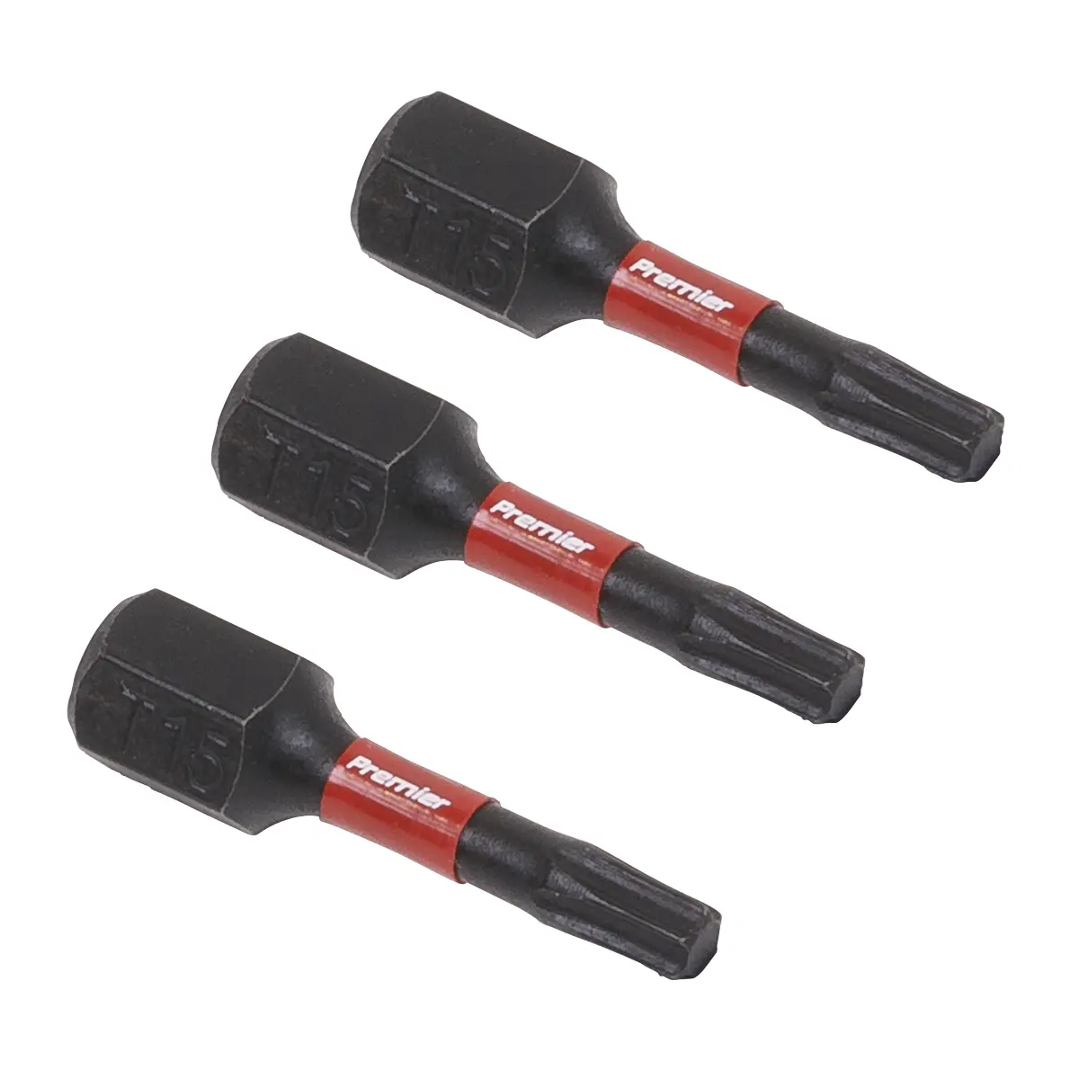 Premier Trx-Star* Impact Power Tool Bits T15 X 25Mm 3Pc Ak8216 1