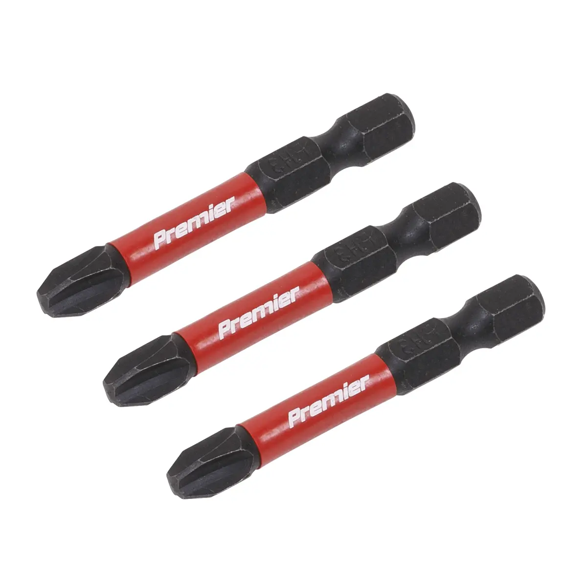 Premier Phillips Impact Power Tool Bits #3 X 50Mm 3Pc Ak8231 2