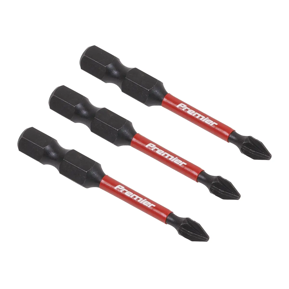 Premier Pozi Impact Power Tool Bits #1 X 50Mm 3Pc Ak8232 1