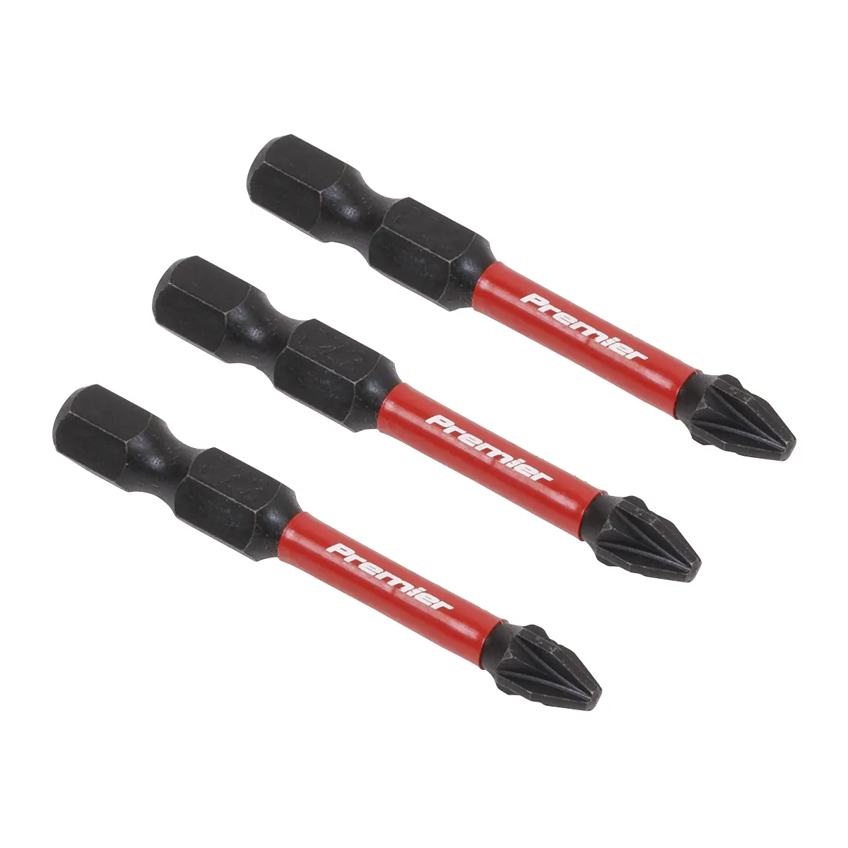 Premier Pozi Impact Power Tool Bits #2 X 50Mm 3Pc Ak8233 1