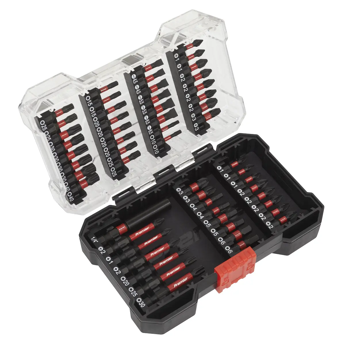 Premier Impact Grade Power Tool Bit Set 55Pc Ak8281 1