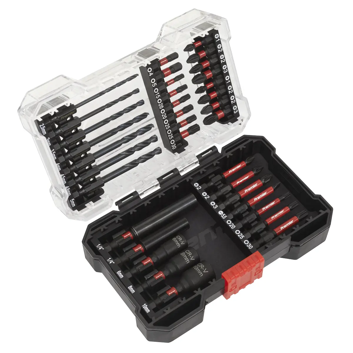 Premier Impact Grade Power Tool Bit Set 35Pc Ak8284 1