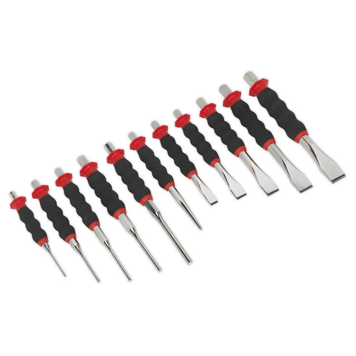 Premier Sheathed Punch & Chisel Set 11Pc Ak9135 1