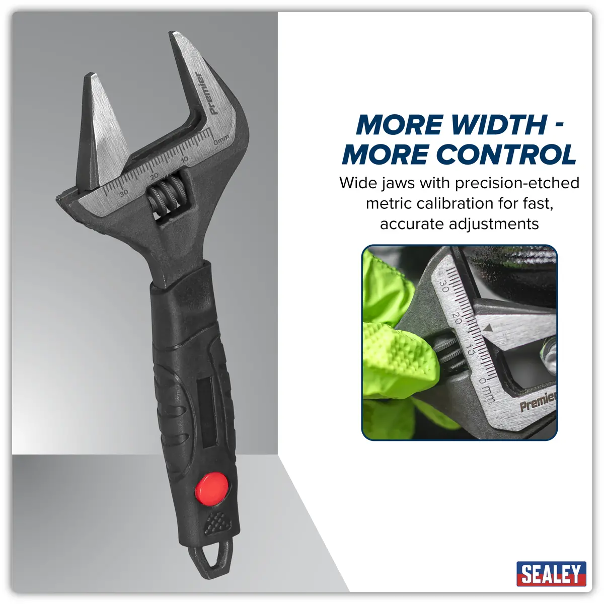 Premier Adjustable Wide Jaw Wrench 150Mm Ak9573 2