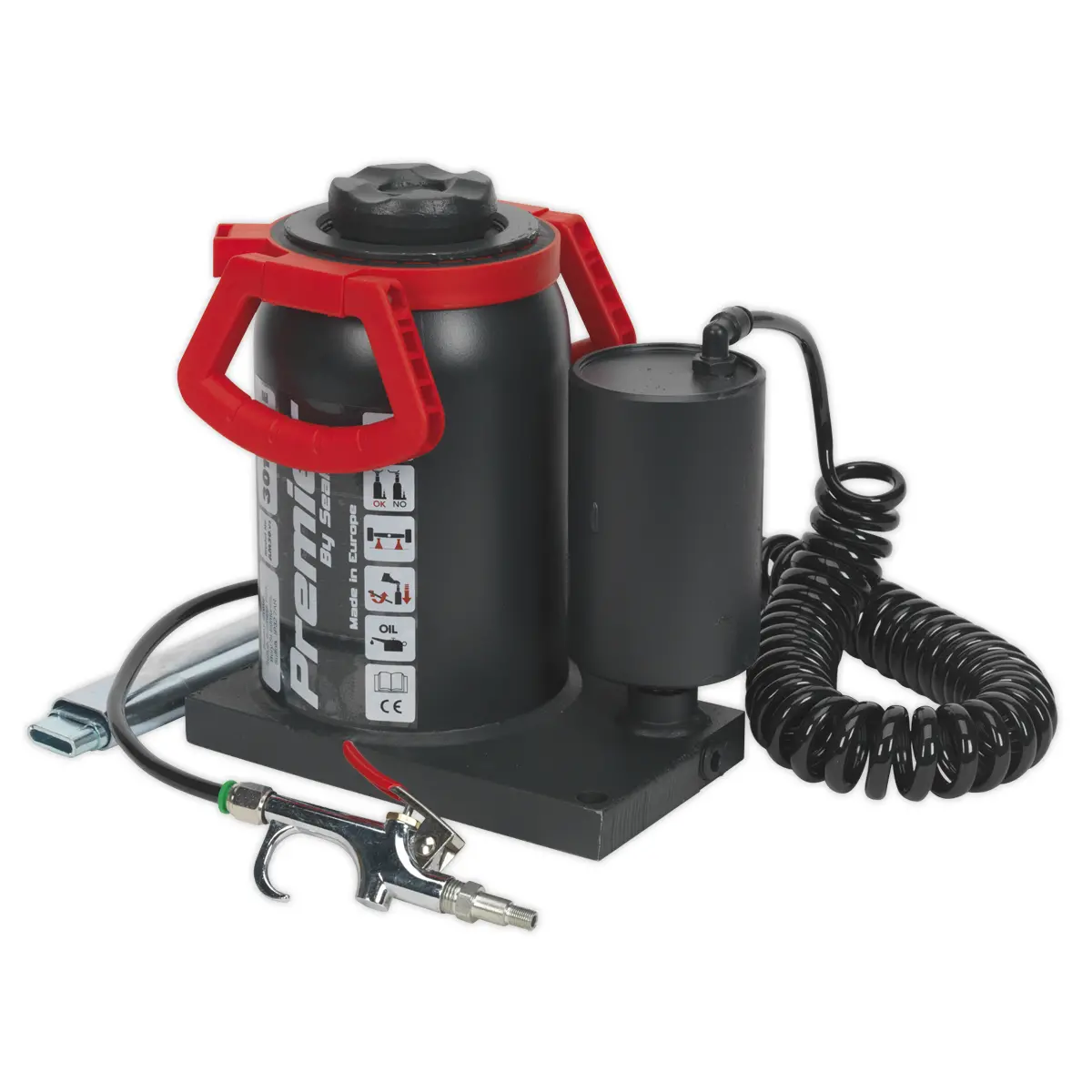 Premier Manual/Air Hydraulic Bottle Jack 30 Tonne Am30 1