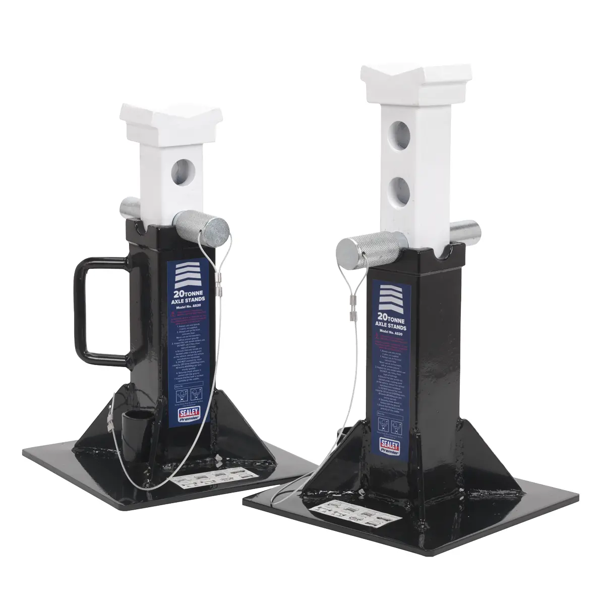 Premier Axle Stands (Pair) 20 Tonne Capacity Per Stand As20 1