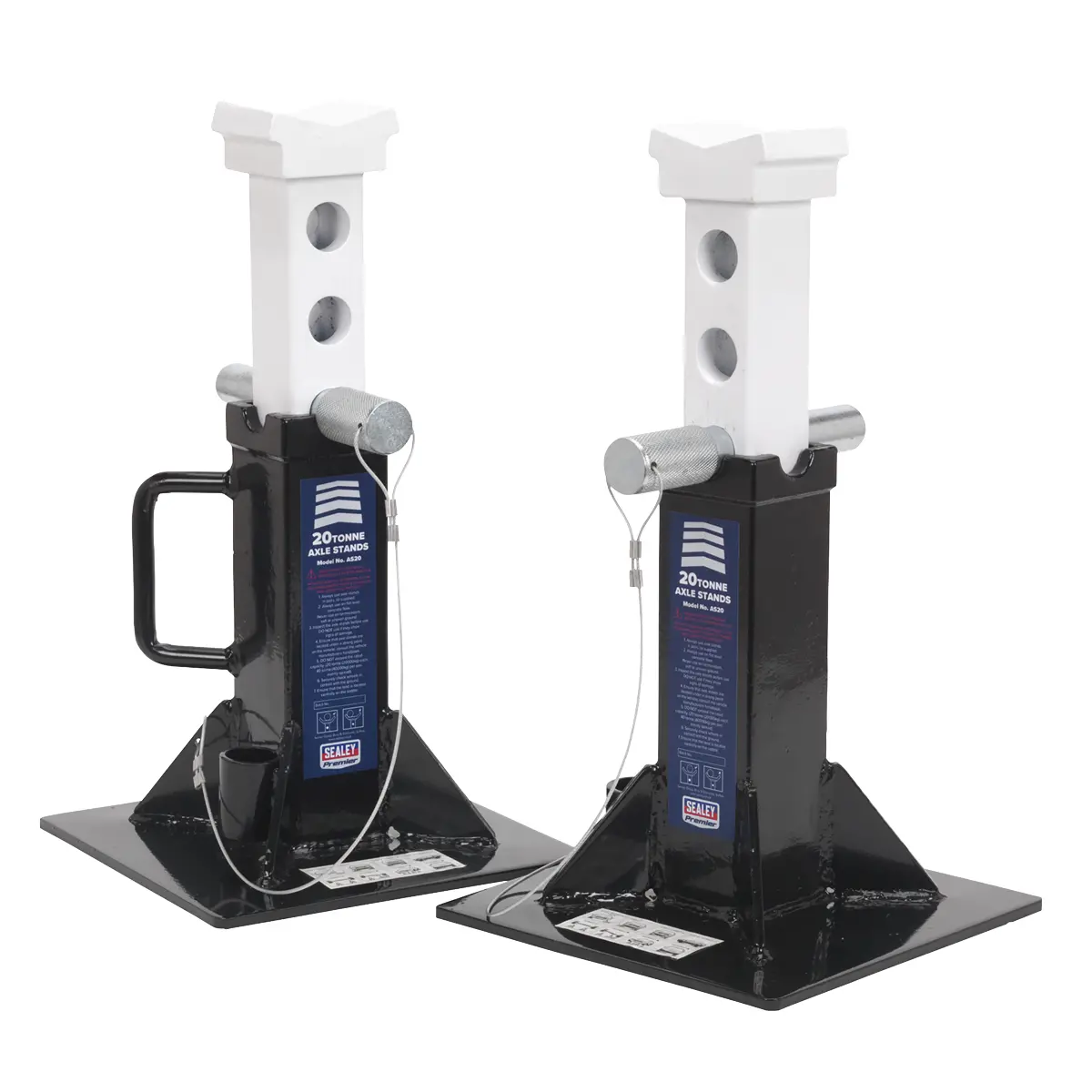 Premier Axle Stands (Pair) 20 Tonne Capacity Per Stand As20 2