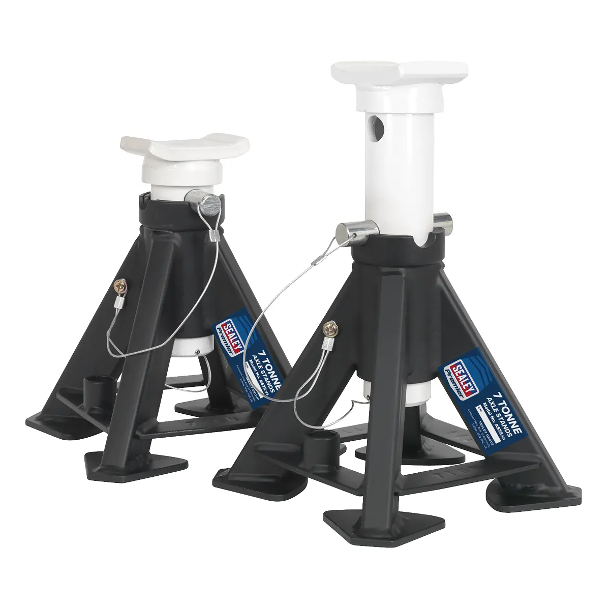 Premier Short Axle Stands (Pair) 7 Tonne Capacity Per Stand As7s 1