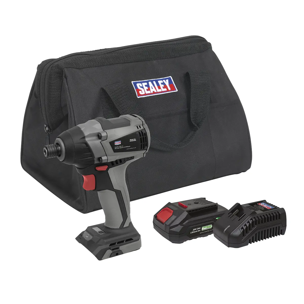Premier Sv20 Series 1/4"Hex Brushless Cordless Impact Driver Kit 20V 2Ah Cp20vidxkit1 1