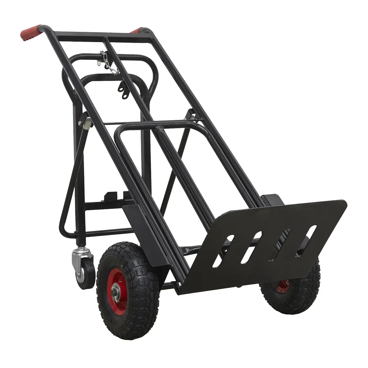 Premier Heavy-Duty 3-In-1 Sack Truck With Pu Tyres 300Kg Capacity Cst989hd 1