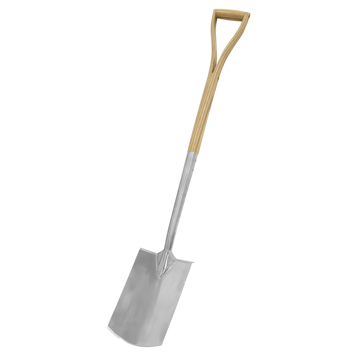 Premier Digging Spade With Ash Y Handle & Stainless Steel Blade Gtwh015 1