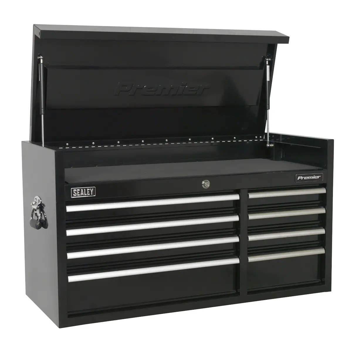 Premier™ Heavy-Duty Extra-Wide Topchest 8 Drawer 1040Mm - Black Ptb104008 1