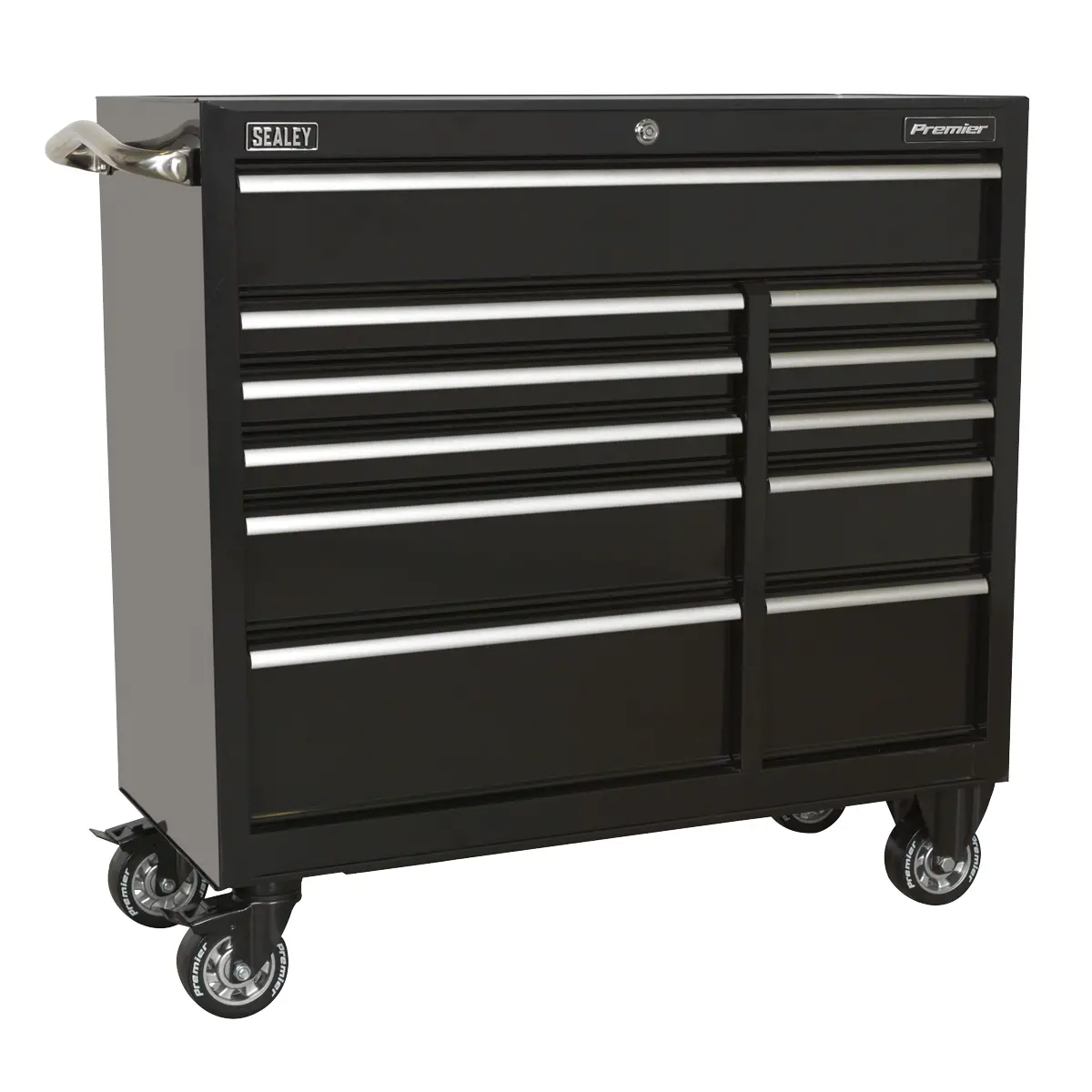 Premier™ Heavy-Duty Extra-Wide Rollcab 11 Drawer 1055Mm - Black Ptb105511 1