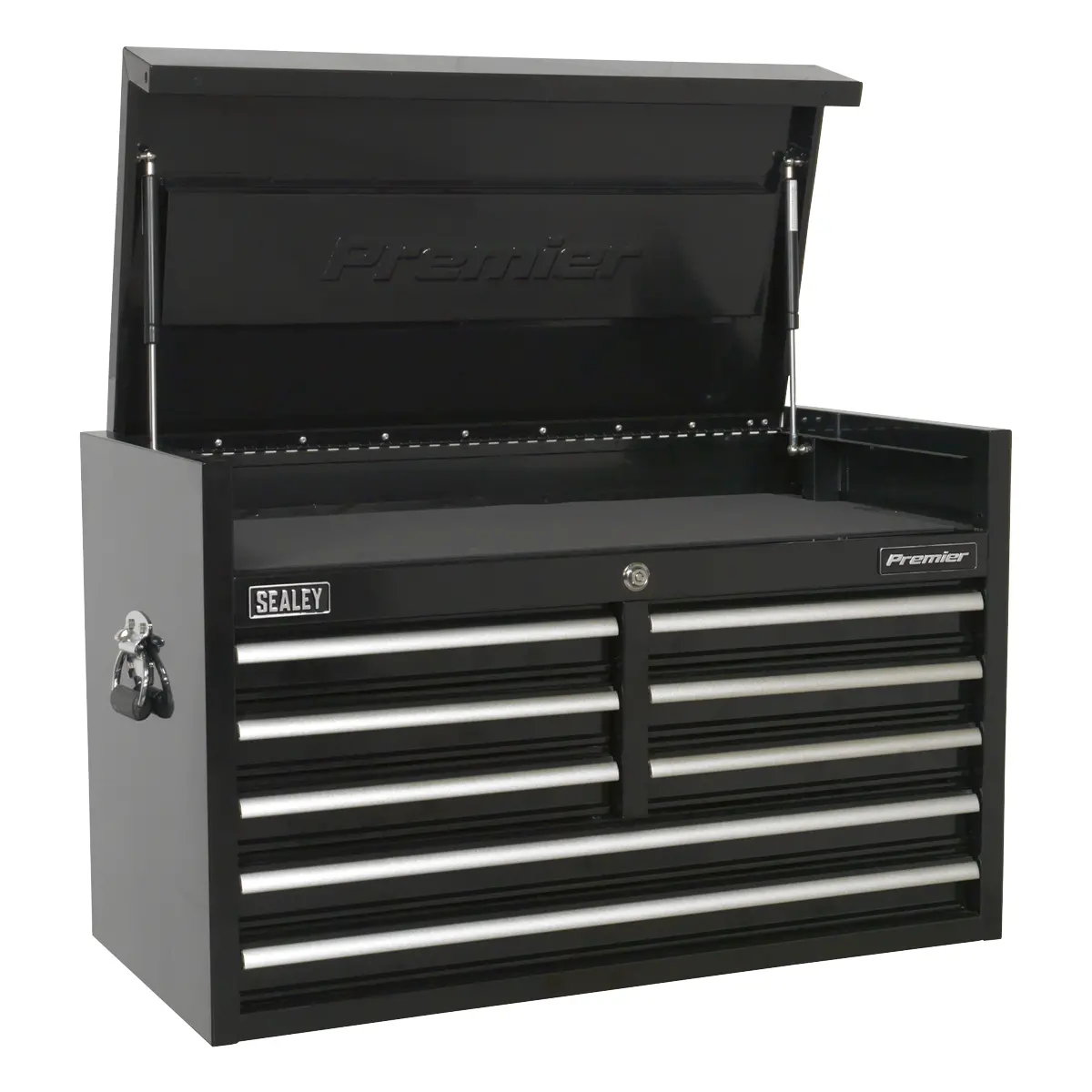 Premier™ Heavy-Duty Topchest 915Mm 8 Drawer - Black Ptb91508 1