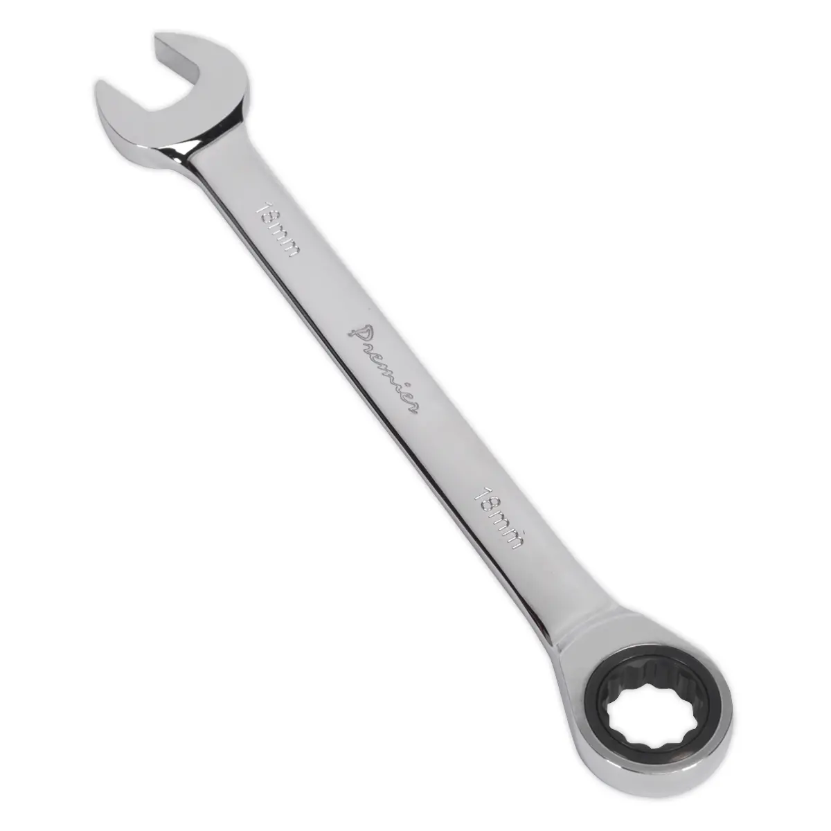 Premier Combination Ratchet Spanner 18Mm Rcw18 1